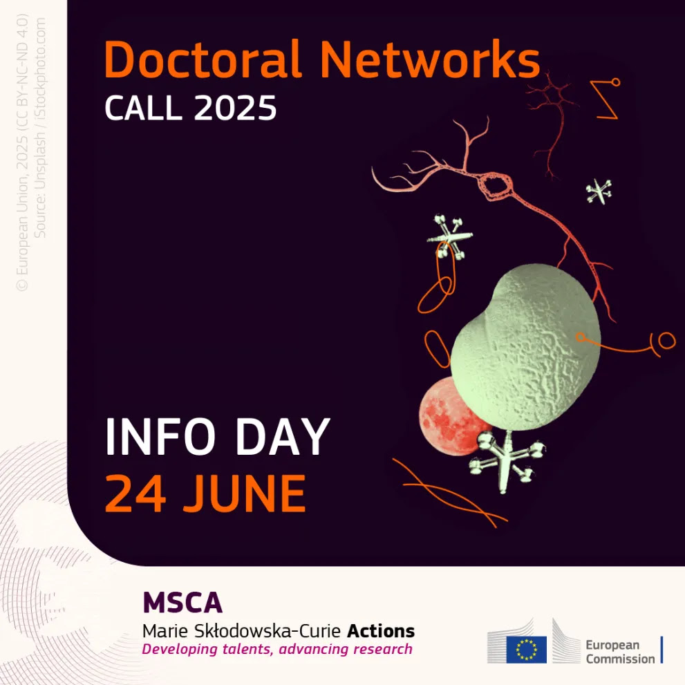 Online Information Session for the MSCA Doctoral Networks 2025 Call Online Information Session for the MSCA Doctoral Networks 2025 Call