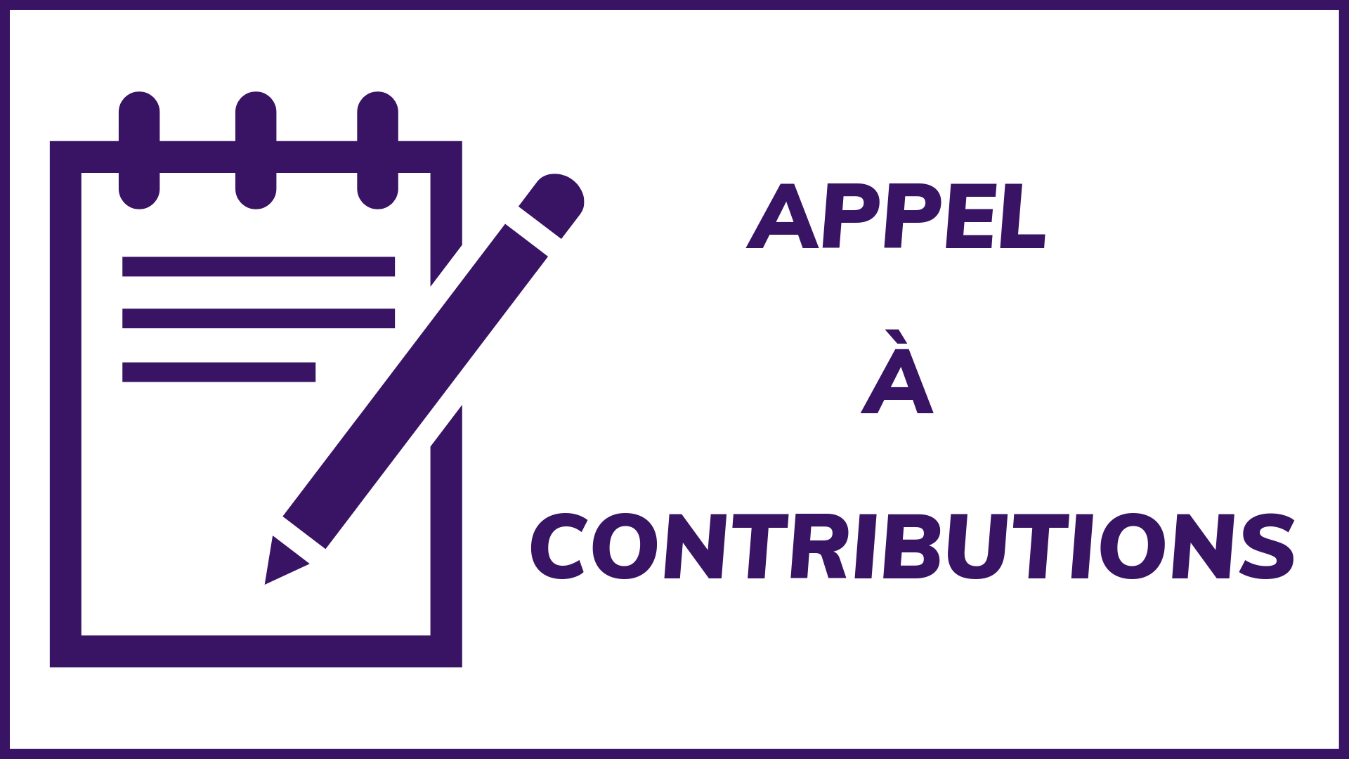 Appel à contribution au 7e Congrès des Economistes Africains (CAE) Appel à contribution au 7e Congrès des Economistes Africains (CAE)